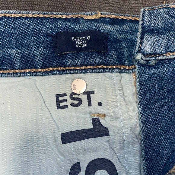 Gap High Waisted Flare Jeans - Picture 3 of 3